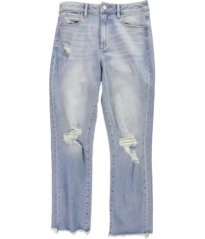 Kate High Rise Straight Leg Regular Cropped Jeans