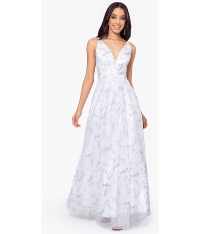 Glittered Gown Dress