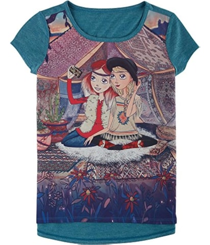 Celestial Glamping Graphic T-Shirt
