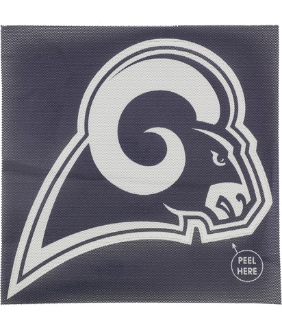 LA Rams Decal Souvenir