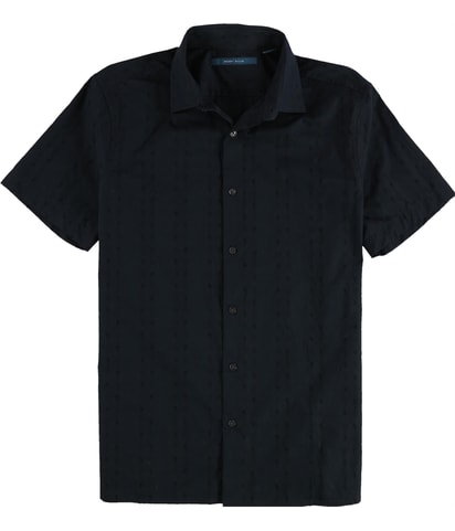 Dobby Geo Stripe Button Up Shirt