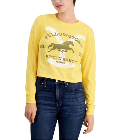 Love Tribe Yellowstone Dutton Ranch Boxy Graphic T-Shirt
