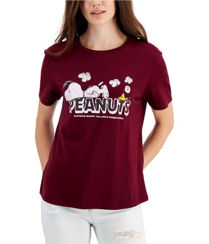 Love Tribe Snoopy Logo Graphic T-Shirt