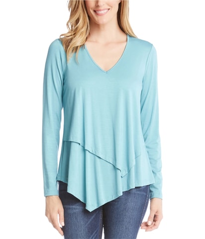 Asymmetrical Shell Blouse