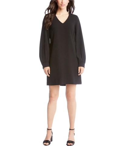 Blouson Sleeve Shift Dress