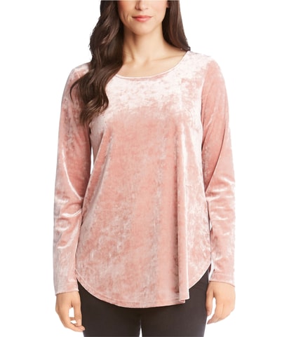 Crushed Velvet Shell Blouse