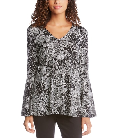 Side Slit Shell Blouse