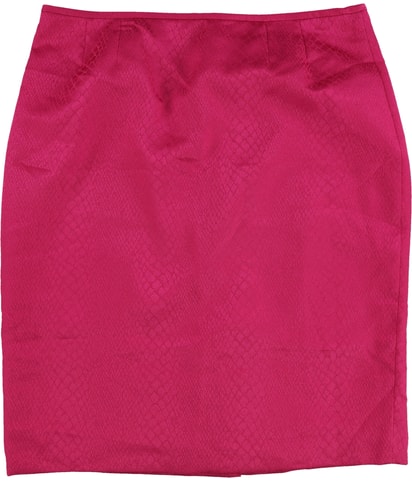 Textured A-line Skirt