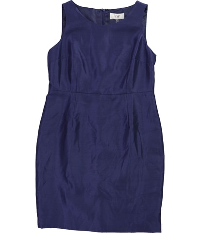 Shiny Kiss Front Sheath Dress