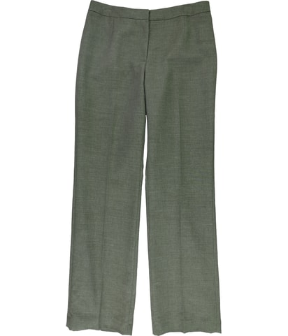 Solid Straight Leg Dress Pants