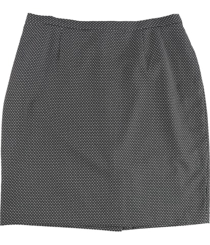 2-Tone Pleated Pencil Skirt