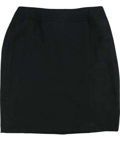 Solid Midi Pencil Skirt
