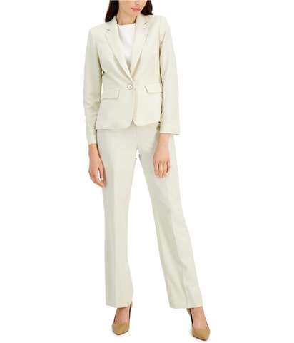 Faux Ticket Pocket One Button Blazer Jacket