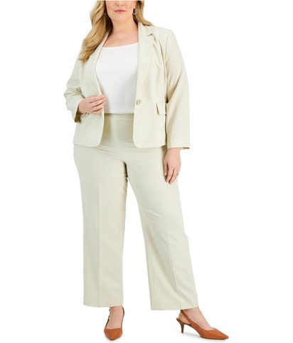 Notched Collar Pantsuit Pant Suit