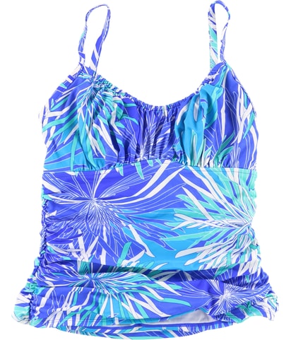 Ruched Tankini Swim Top
