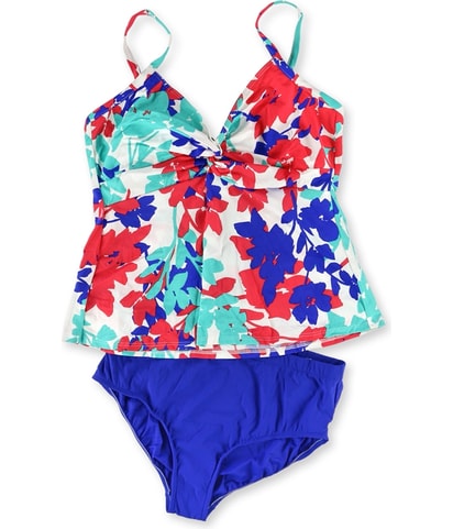 Tahiti Breeze Twist Brief 2 Piece Tankini