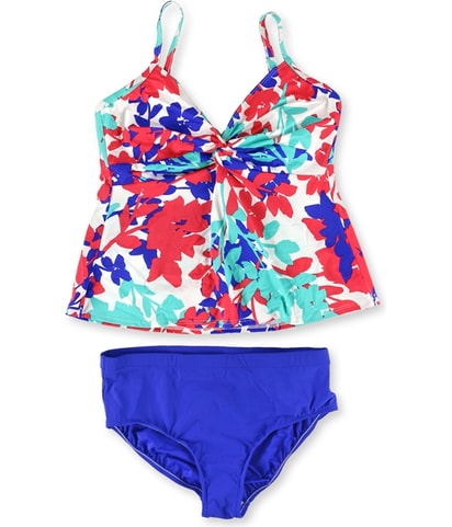Tahiti Breeze Twist Brief 2 Piece Tankini