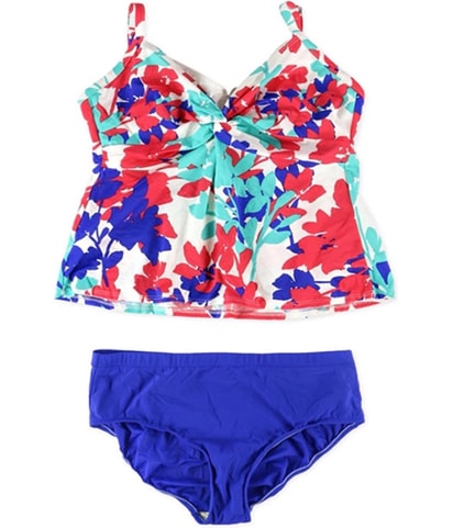 Tahiti Breeze Twist Brief 2 Piece Tankini