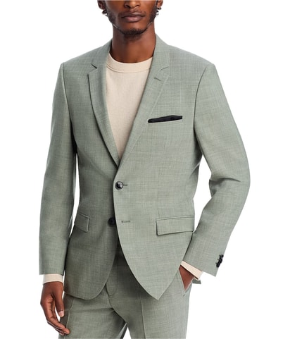 Melange Two Button Blazer Jacket