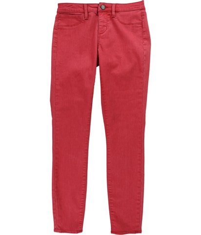 Solid Tapered Skinny Jeans