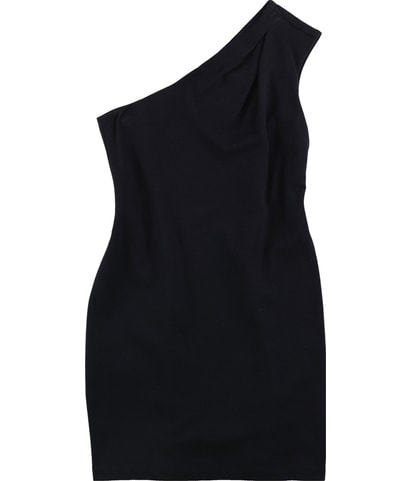 Basic Sheath One Shoulder Dress