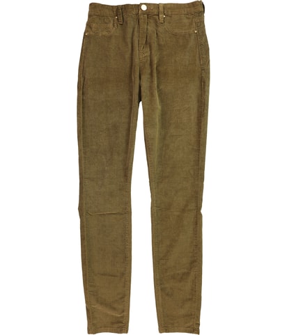High Rise Straight Leg Casual Pants