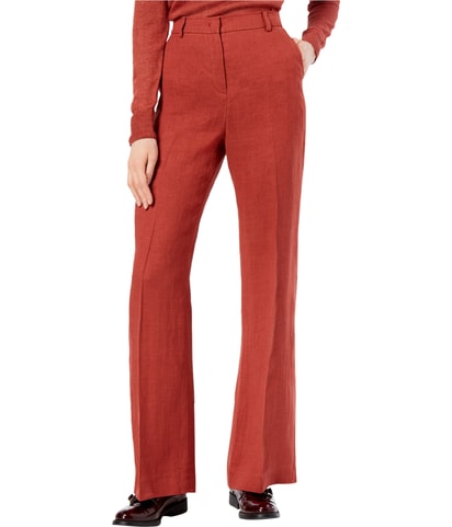 Delfi Linen Wide Leg Casual Pants