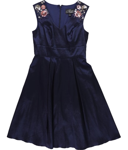 Sequin Knee Length Cocktail Dress