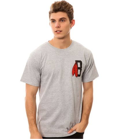 Black Scale The Feather B Logo Graphic T-Shirt