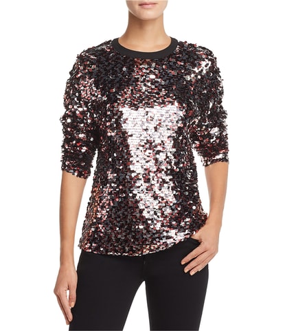 Sequined Shell Blouse