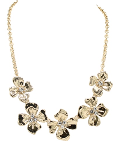 Flowers Chain Necklace