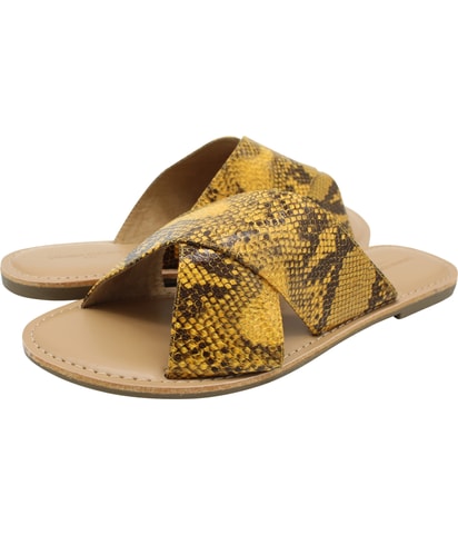 Snake Print Sandals