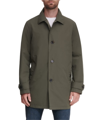 Classic Button Front Raincoat