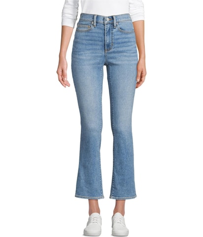 Recover Flare Regular Cropped Jeans