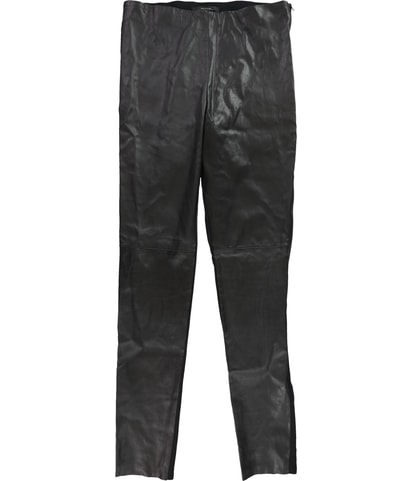 Leather Tapered Leggings Casual Pants