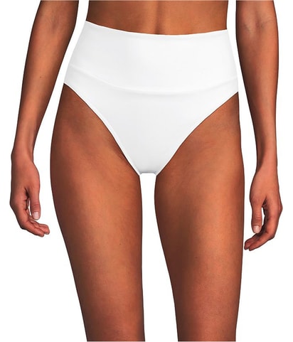 High-Waisted Bikini Swim Bottom