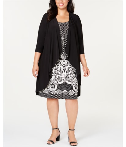 Solid Angled Hem Cardigan Sweater