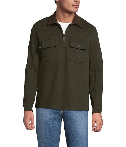 Woven Sweatshirt