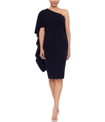 Draped Midi Dress