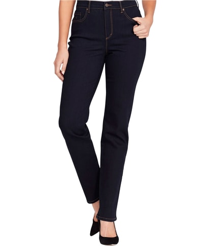 Amanda Classic Rise Regular Straight Leg Jeans