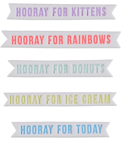 Hooray Adult Stickers