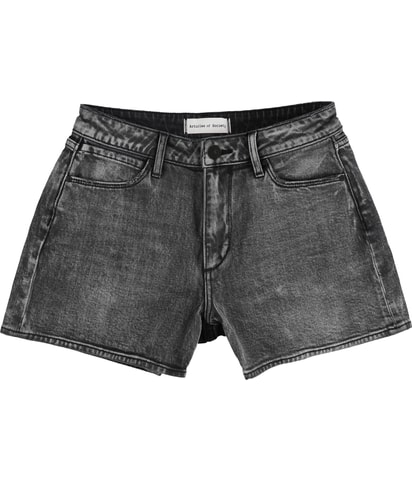 Ziggy High Rise Casual Denim Shorts