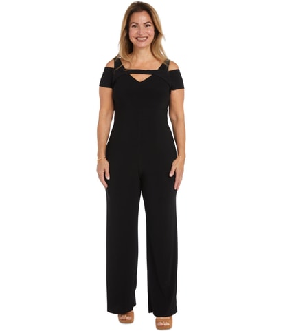 Cold-Shoulder Jumpsuit