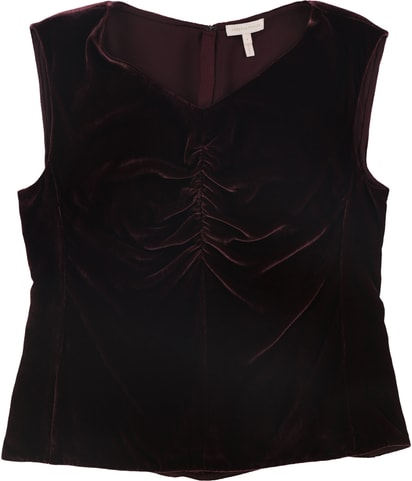 Velvet Shell Blouse