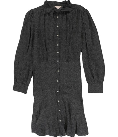 Sprinkle-Dot Shirt Dress