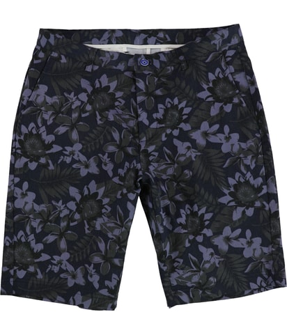 Floral-Print Casual Walking Shorts