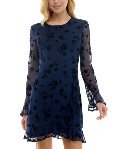 Floral Sheath Mini Dress