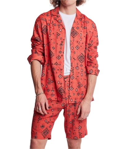 Slim Fit Button Up Shirt