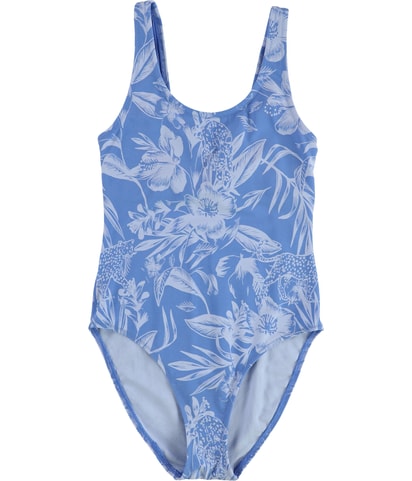 Floral One Piece Monokini Swimsuit