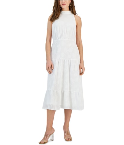 Textured Midi Dress